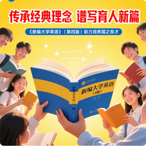 传承经典理念 谱写育人新篇 ——《新编大学英语》（第四版）重磅发布，助力培养国之良才