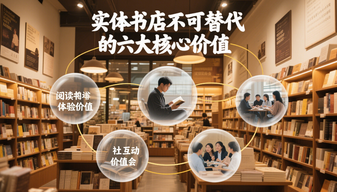 实体书店不可替代的六大核心价值